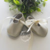 Tie Style Shoes Dull gold