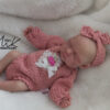 Rose Pink Long Sleeve Onesie 8-9 - Image 2