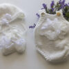 White Flower Onesie 15-16