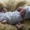 White Flower Onesie 15-16 - Image 2