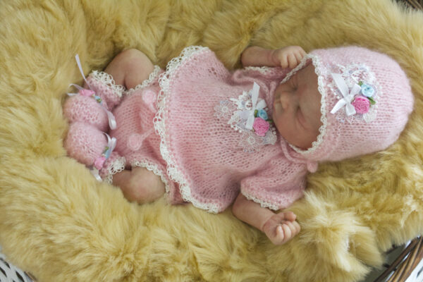 Top Set Mohair pink 15-17 - Image 2