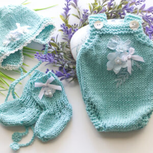 Teal Onesie Set 15-16