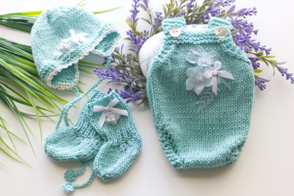 Teal Onesie Set 15-16
