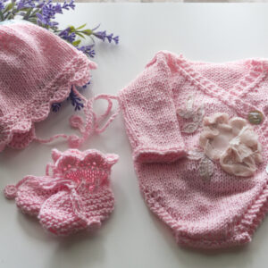 Crossover Onesie Pink 15-16