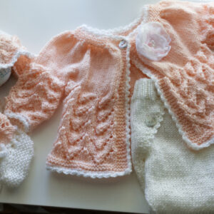Lace Jacket Peach Set 18-20