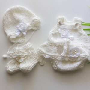 White Tutu Onesie 15-16