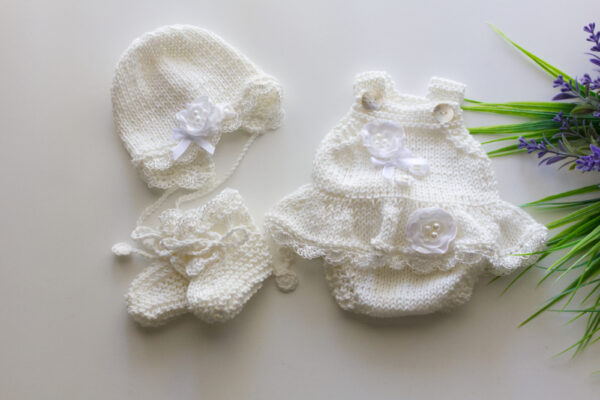 White Tutu Onesie 15-16