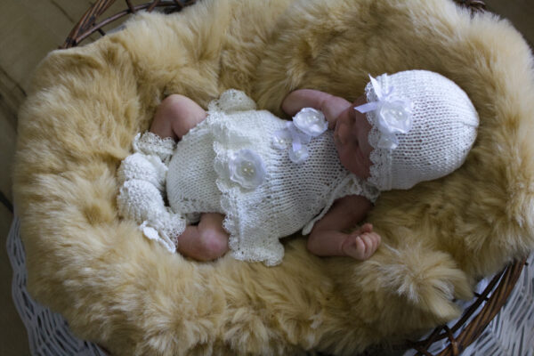 White Tutu Onesie 15-16 - Image 2