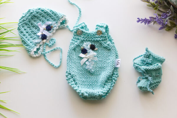Teal Onesie Set 12
