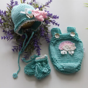 Teal Unicorn Onesie Set 13
