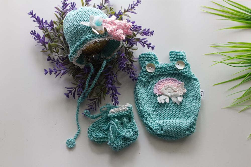 Teal Unicorn Onesie Set 13