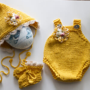 Mustard Pixie Onesie 15-16