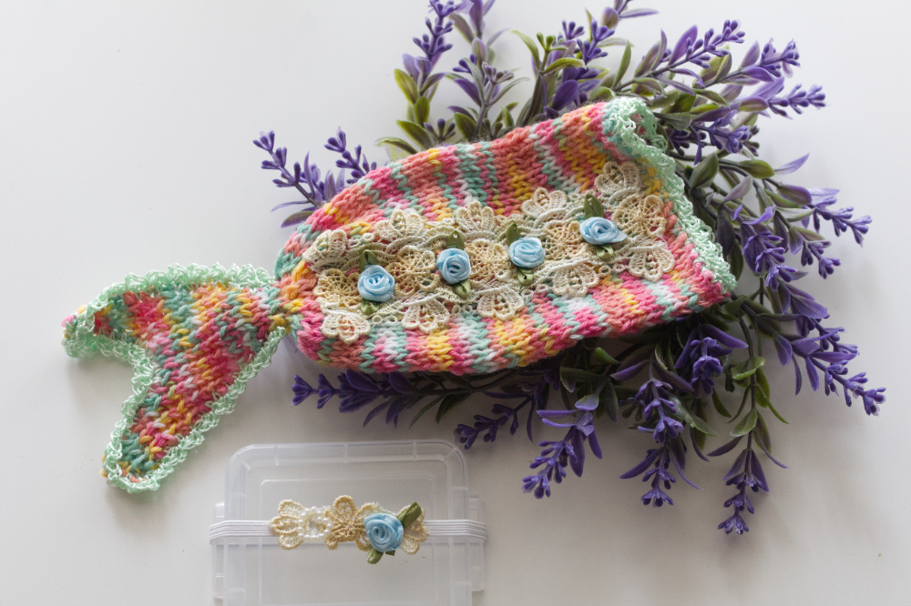 Snuggle Pod Mermaid Tail 8-9