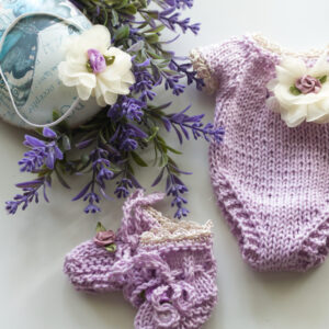 Lilac Onesie 10-12