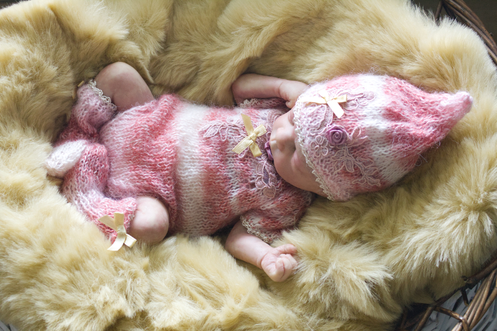 Pink Mohair Onesie 15-16 - Image 2