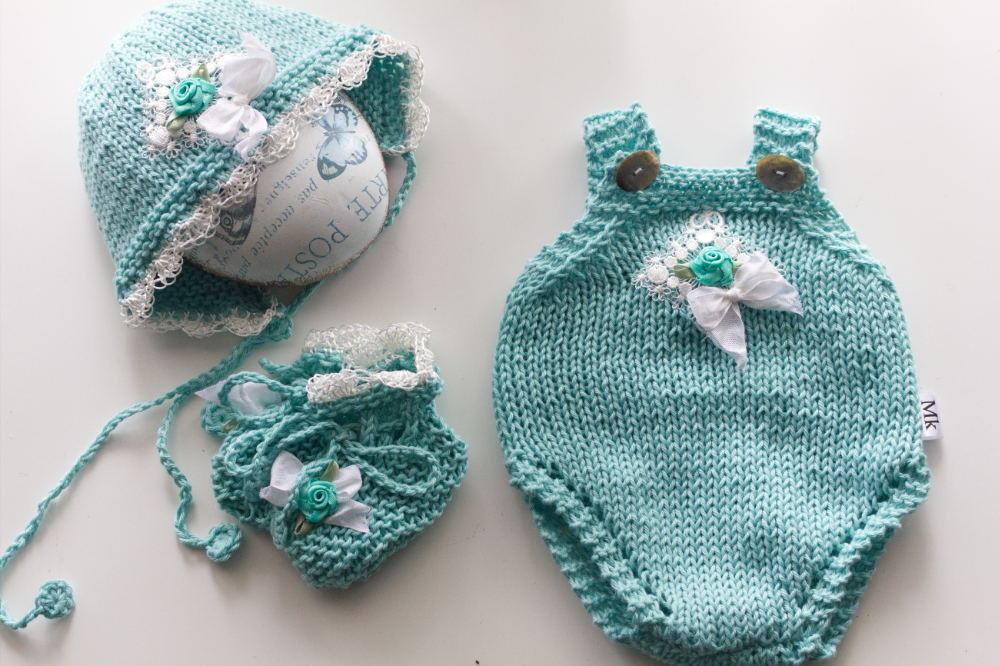 Teal Tab Onesie Set 15-16