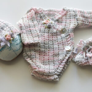 Pink Crossover Onesie 15-16