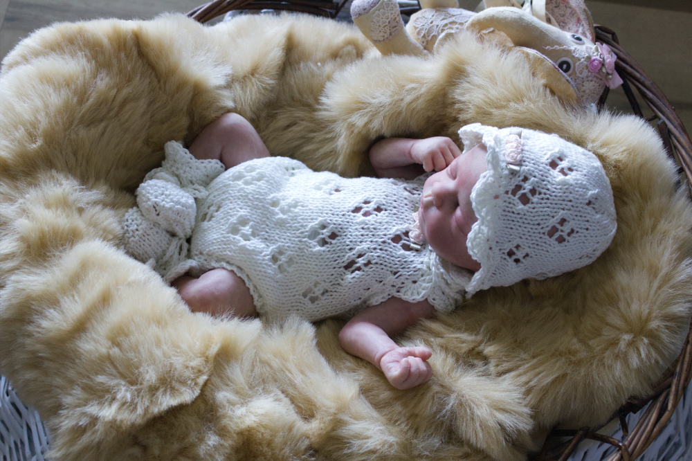 White Pattern Onesie 15-16 - Image 2