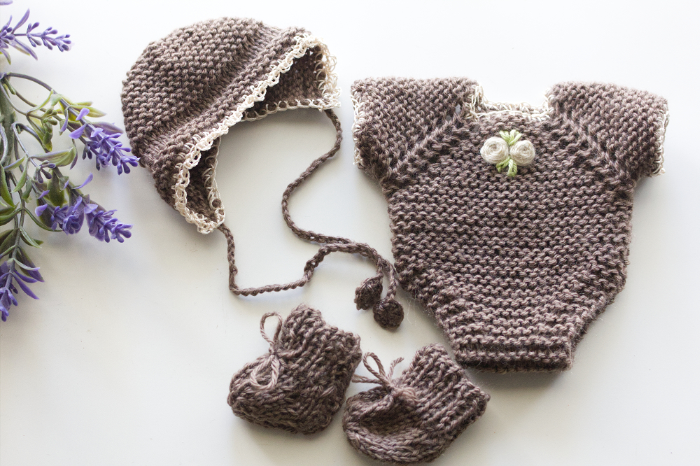 Chocolate Onesie Set 10 inch Dolls