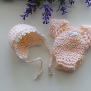 pink Onesie 5-6 inch dolls