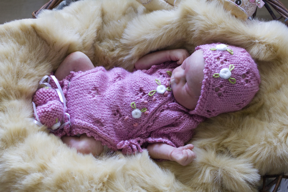 Pink Eyelet Crossover Onesie Set 16 - Image 2