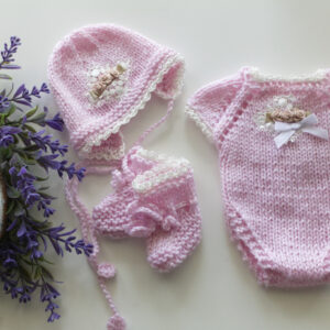 Lilac Pink Onesie Set 13 inch CHUBBY