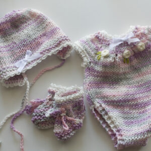Multi Embroidered Onesie Set 13 inch CHUBBY